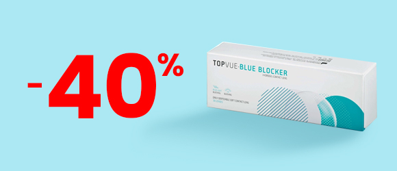 КОНТАКТНИ ЛЕЩИ TOPVUE BLUE BLOCKER